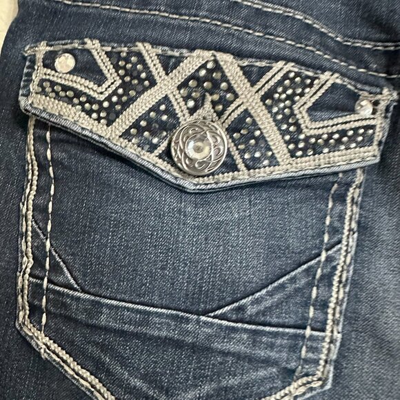 Day Trip,Virgo Bootcut,Women's Blue Jeans 30 R - Picture 4 of 16